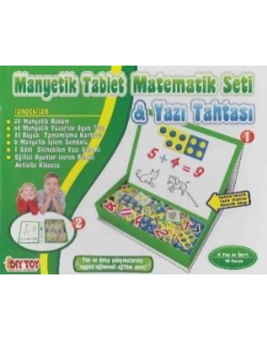 MANYETİK TABLET MATEMATİK SETİ YAZI TAHTASI