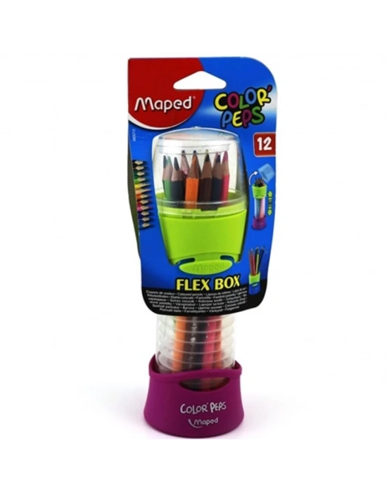 MAPED COLORPEPS Kuru Boya 12li Flex Kutu