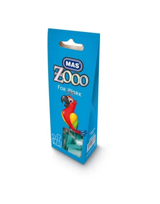 Mas Zoo - Karton Pakette Omega Kiskaç - No:25 - Mavi