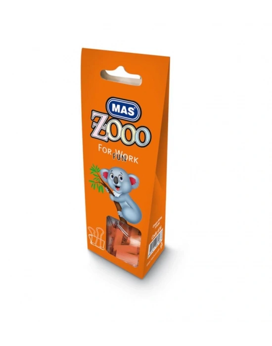 Mas Zoo - Karton Pakette Omega Kiskaç - No:25 - Oranj