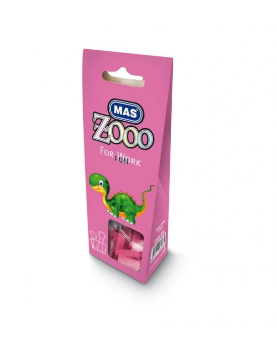 Mas Zoo - Karton Pakette Omega Kiskaç - No:25 - Pembe