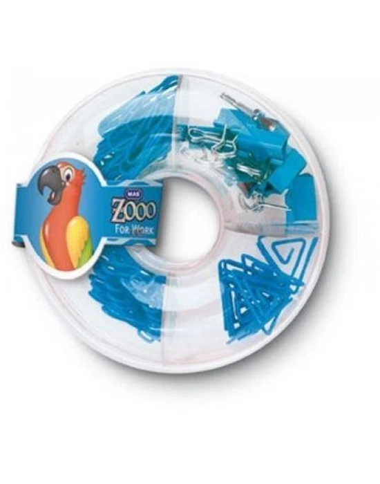 Mas Zoo - Simit Kutuda Muhtelif Malz. - Mavi