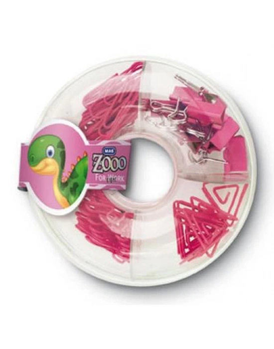 Mas Zoo - Simit Kutuda Muhtelif Malz. - Pembe