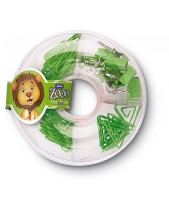 Mas Zoo - Simit Kutuda Muhtelif Malz. - Yesil