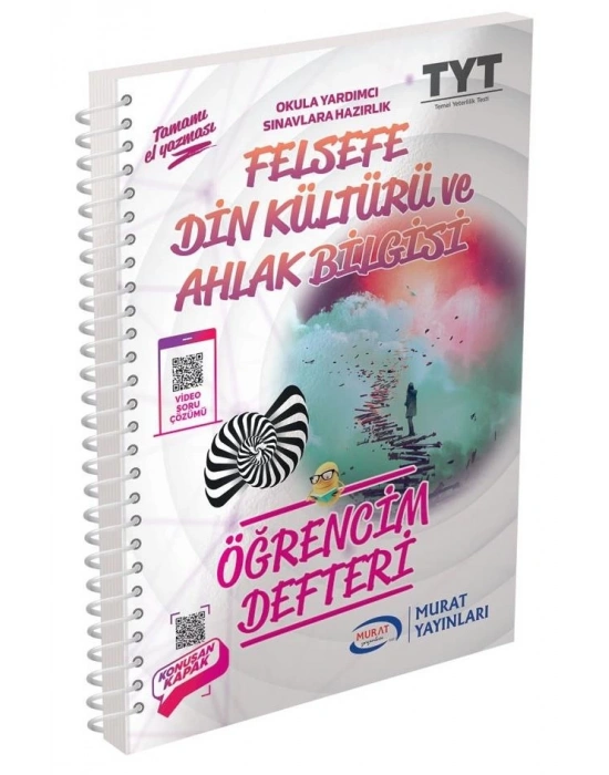 Murat 3005 TYT Felsefe Din Kültürü ve Ahlak Bilgisi Öğrencim Defteri