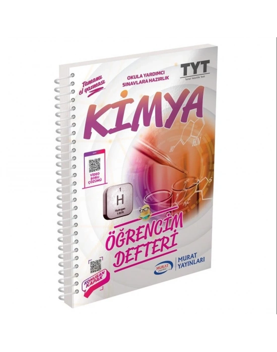 Murat 3010 TYT Kimya Öğrencim Defteri