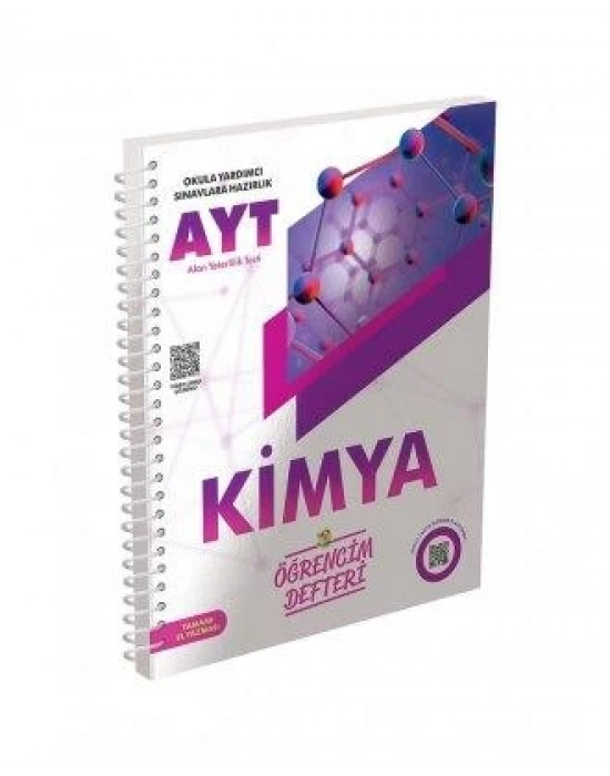 Murat 3011 AYT Kimya Öğrencim Defteri