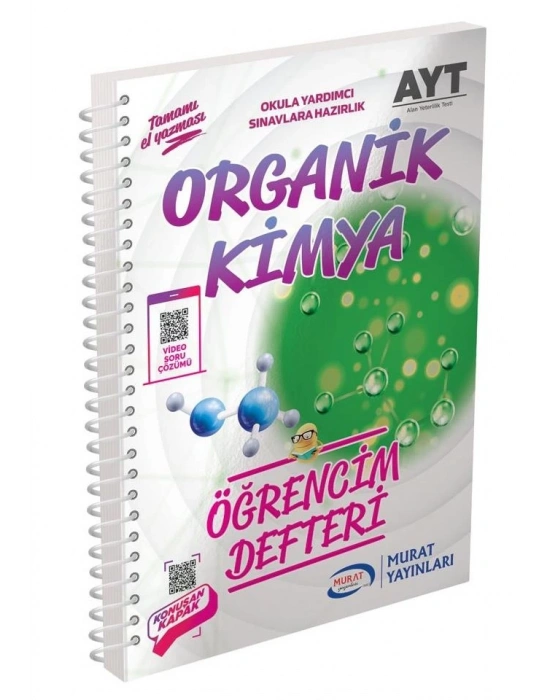 Murat 3017 AYT Organik Kimya Öğrencim Defteri