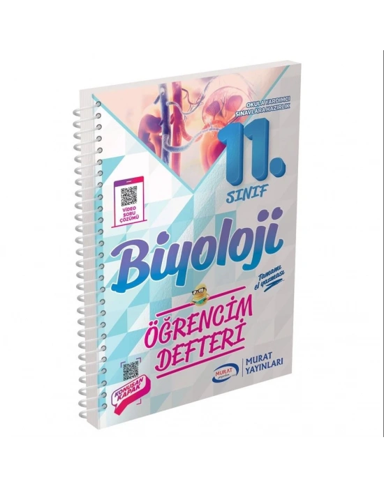 Murat 3055 11.Sınıf Biyoloji Öğrencim Defteri