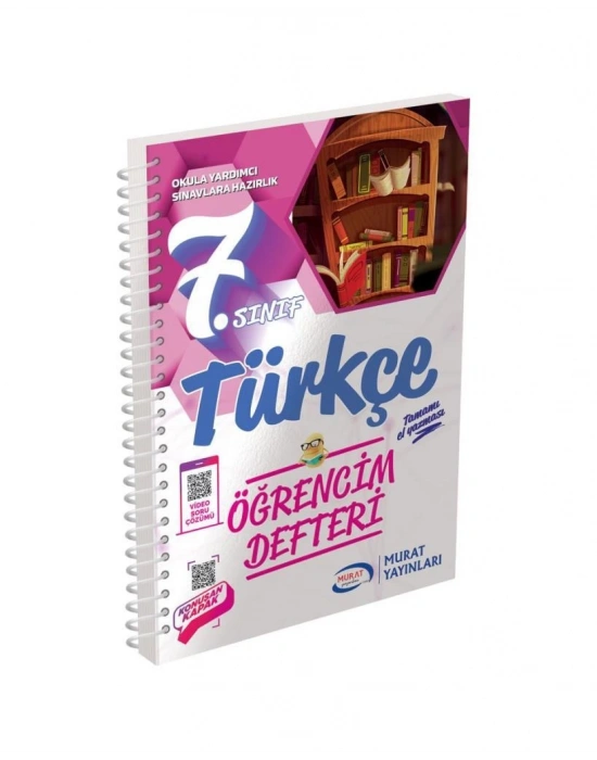 MURAT 3251 7.Sınıf Türkçe Öğrencim Defteri