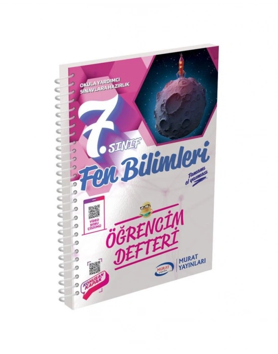 MURAT 3253 7.Sınıf Fen Öğrencim Defteri