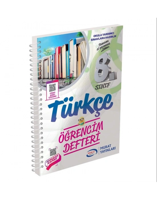 MURAT 8.Sınıf Türkçe Öğrencim Defteri 3201