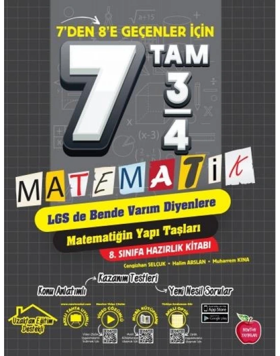 NEWTON 7 DEN 8 E GEÇENLER İÇİN MATEMATİK