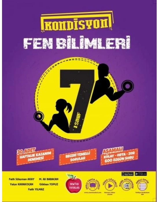 NEWTON 7. SINIF KONDİSYON FEN BİLİMLERİ DENEMELERİ