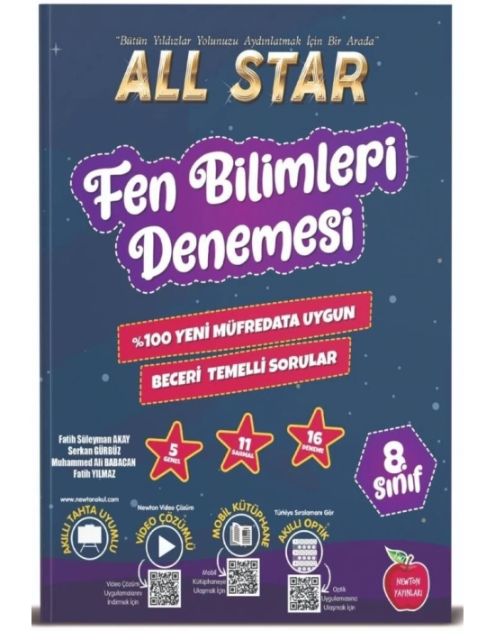 NEWTON 8. SINIF ALL STAR FEN DENEME