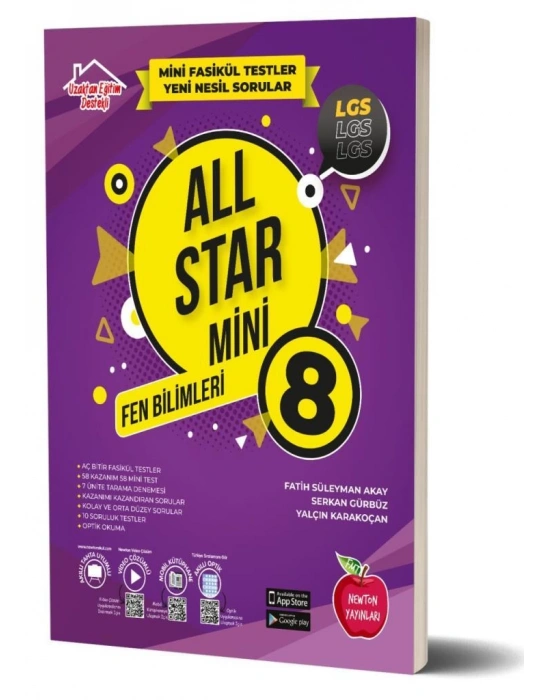 NEWTON 8. SINIF ALL STAR MİNİ FEN BİLİMLERİ