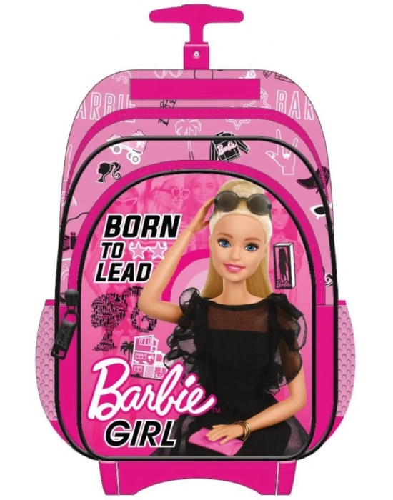 OTTO İLKOKUL ÇANTASI BARBIE ÇEKÇEKLİ CHECK BORN T 41263