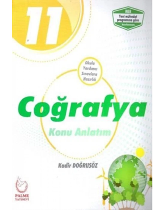 PALME 11.SINIF COĞRAFYA KONU KİTABI