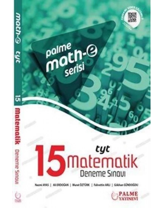 PALME Math-e serisi TYT Matematik 15 Deneme Sınavı