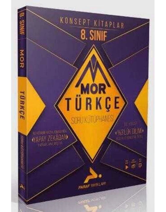 PARAF 8.SINIF MOR TÜRKÇE SORU KÜTÜPHANESİ