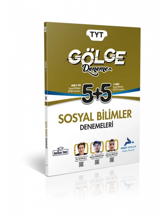 Paraf TYT Sosyal Bilimler Gölge Deneme 5+5