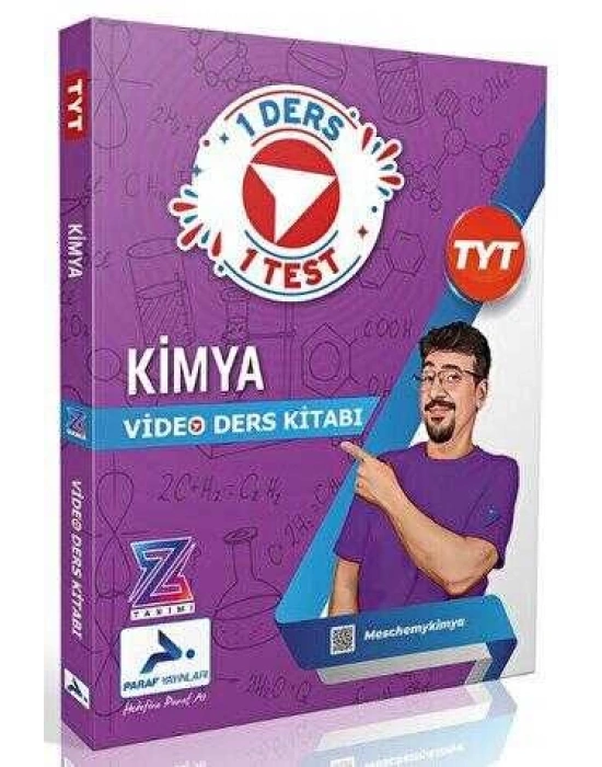 PARAF Z TAKIM TYT KİMYA VİDEO DERS KİTABI
