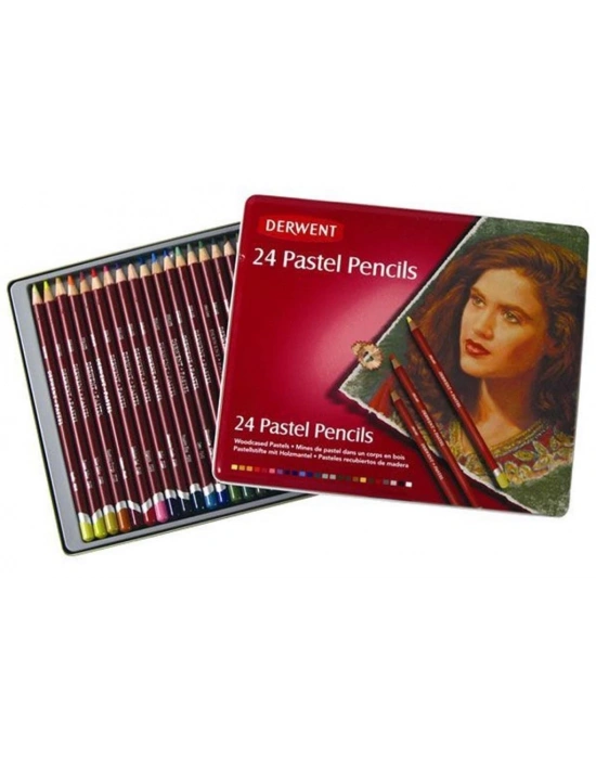 PASTEL PENCIL 24LÜ TENEKE KUTU