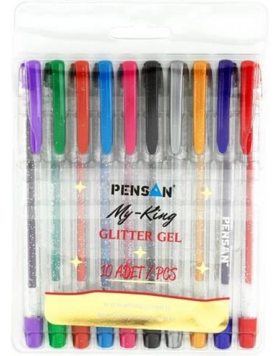 Pensan My-Kıng Simli Jel Kalem 10 lu Set