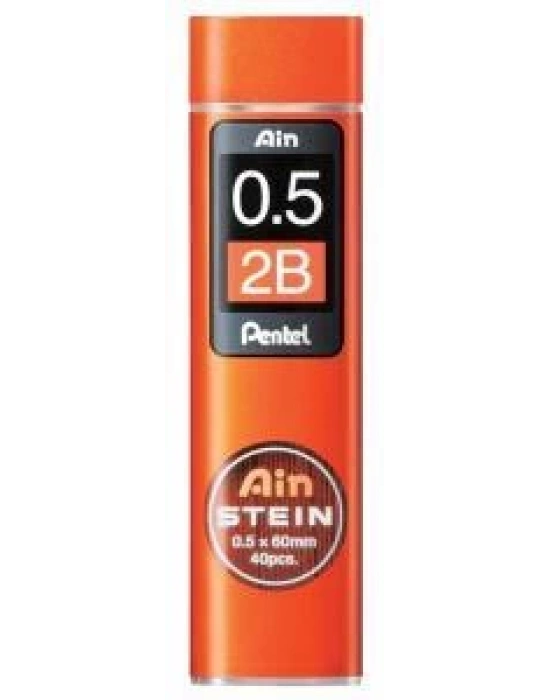 Pentel Hı-Polymer 0,5 mm  2B Ain STEIN 10 Pcs