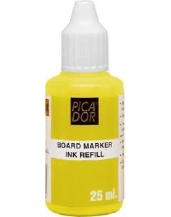 PİCADOR PAST. KALEM MÜREKKEBİ 25ML SARI