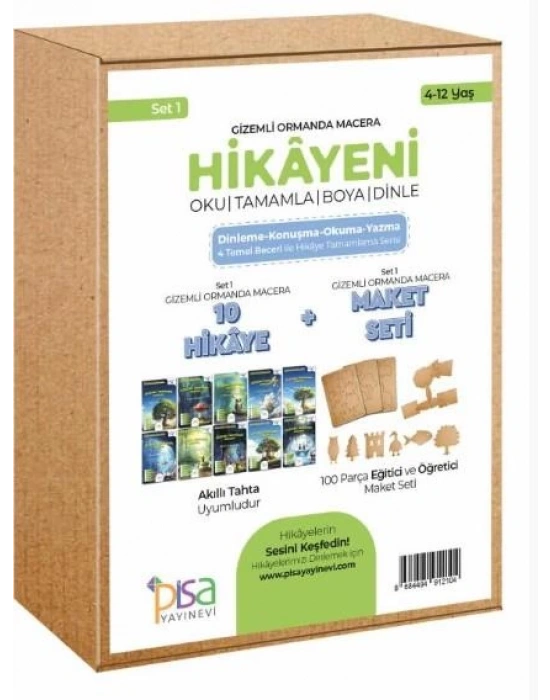 PİSA Gizemli Ormanda Macera Hikaye Seti - Maketli