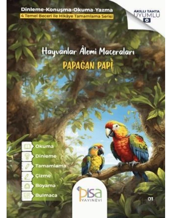 PİSA HAYVANLAR ALEMİ MACERALARI 1 - PAPAĞAN PAPİ