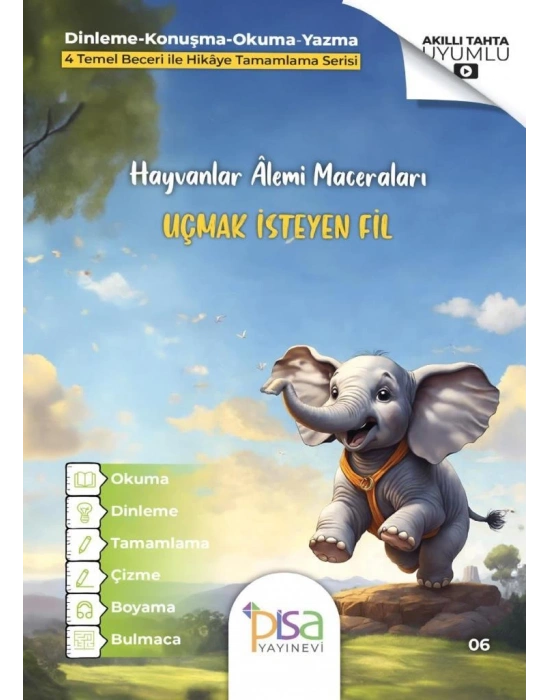 PİSA HAYVANLAR ALEMİ MACERALARI 6 - UÇMAK İSTEYEN FİL