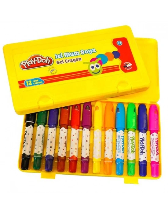 Play-Doh 12 Renk Jel Crayon