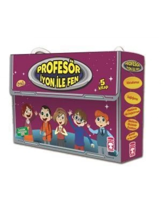 Profesör İyon İle Fen - Set (5 Kitap)