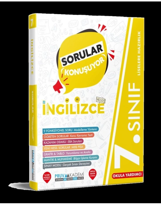 PRUVA 7. SINIF İNGİLİZCE SORULAR KONUŞUYOR