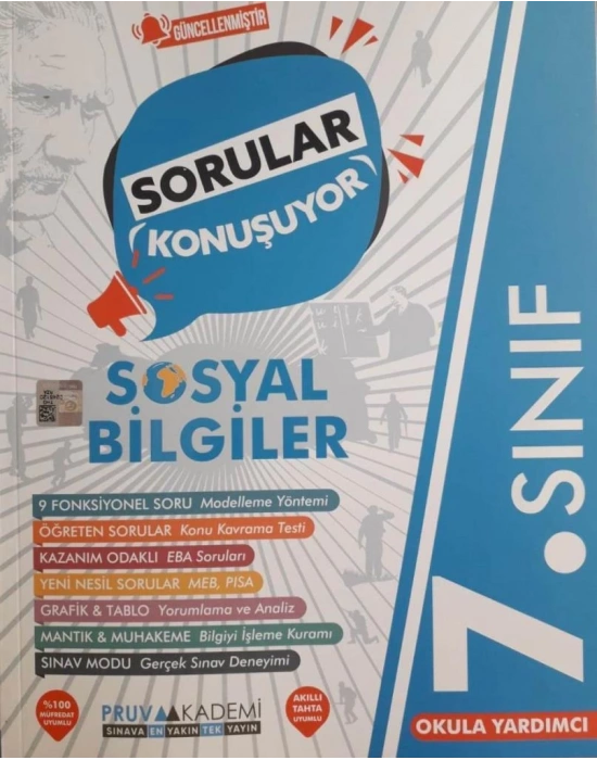 PRUVA 7. SINIF SOSYAL BİLGİLER SORULAR KONUŞUYOR