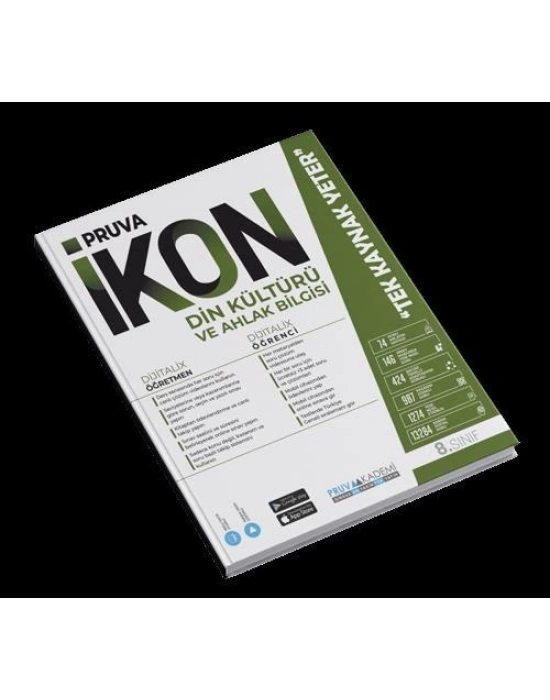 PRUVA 8.SINIF DİN KÜLTÜRÜ VE AHLAK BİLGİSİ İKON