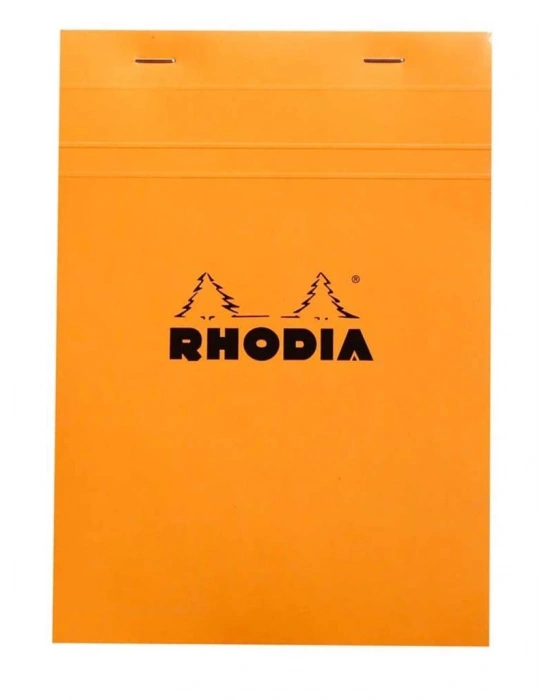 RHODIA 148*210 mm A-5 KARELİ BLOKNOT TURUNCU KAPAK