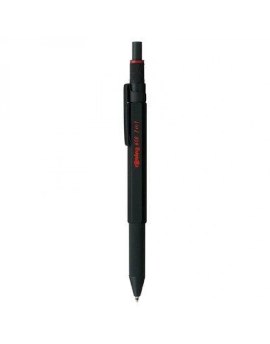 Rotring 600 Üç Fonksiyonlu Kalem Siyah 2164108