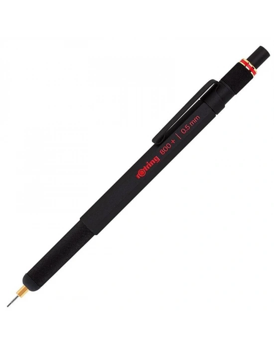 Rotring 800+ İki Fonksiyonlu kalem, Siyah 0.5 mm