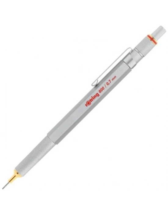 Rotring 800 Mekanik Kurşun Kalem, Krom 0.7 mm