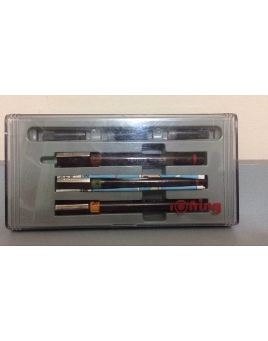 Rotring Isograph Set (0.2-0.3-0.4-0.5)