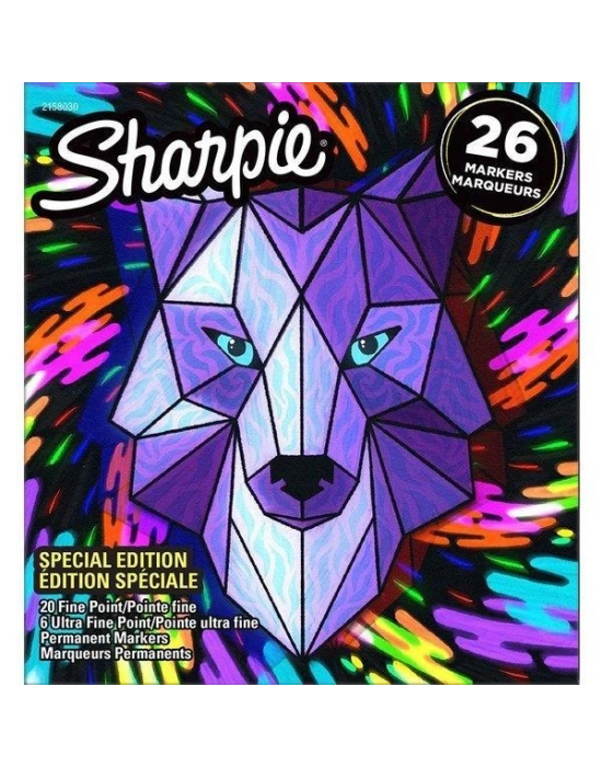SHARPIE PERMANENT SET FINE 26 LI KURT 2158030