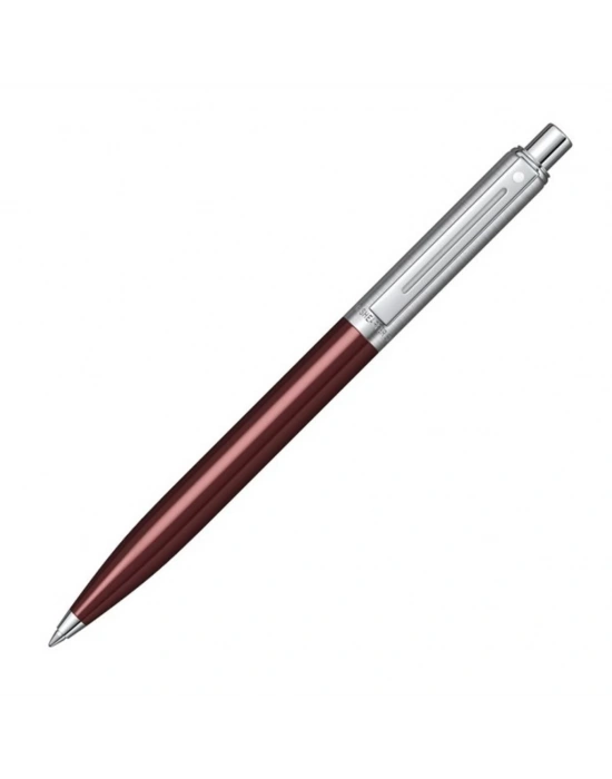 SHEAFFER 321-2 SENTİNEL TÜKENMEZKALEM KROM BORDO