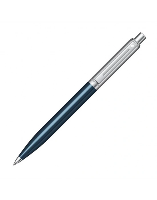 SHEAFFER 321-2 SENTİNEL TÜKENMEZKALEM KROM MAVİ