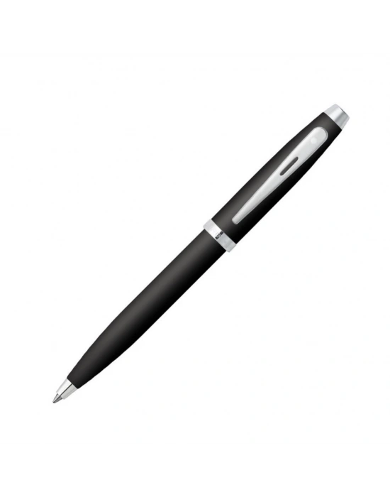 SHEAFFER 9317-2 100 SERİSİ TÜKENMEZKALEM MAT SİYAH KROM