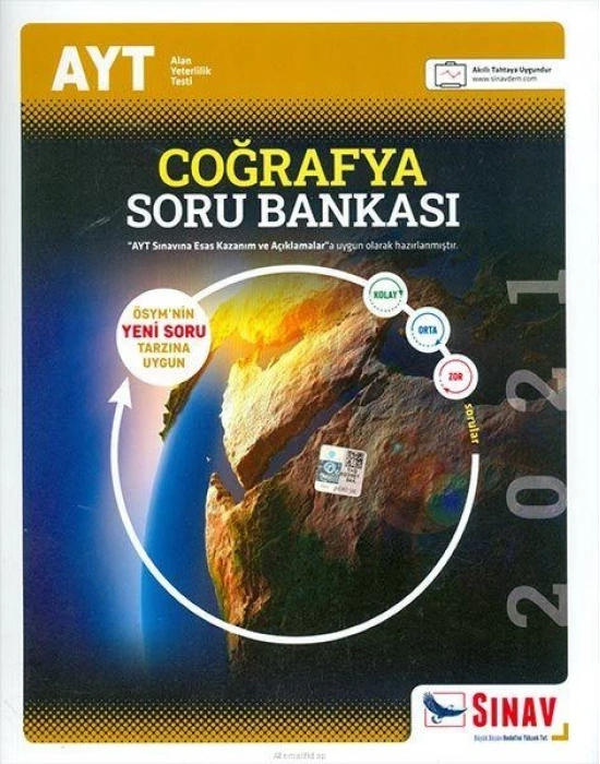 Sınav AYT Coğrafya Soru Bankası