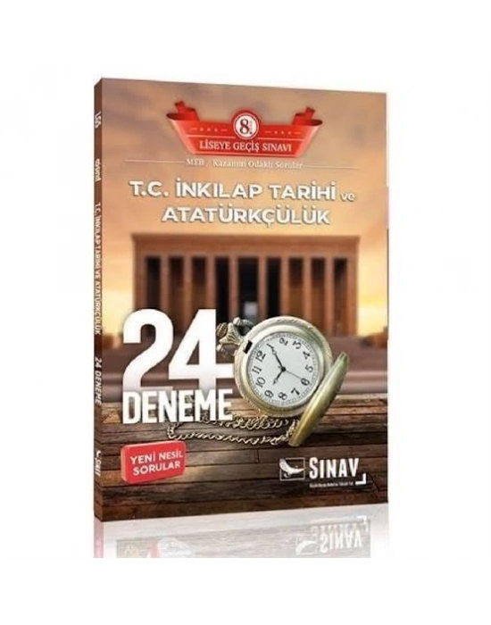 SINAV LGS 24 AYAR T.C. INK.TAR.VE ATATURKCULUK DENEME