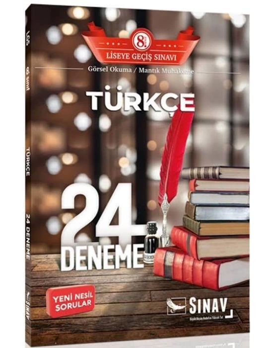 SINAV LGS 24 AYAR TURKCE DENEME